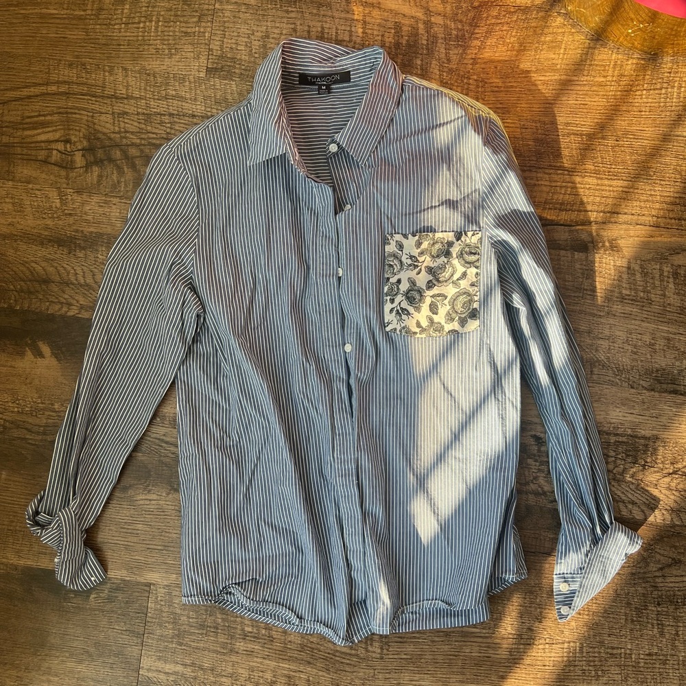 Pattern Button Down